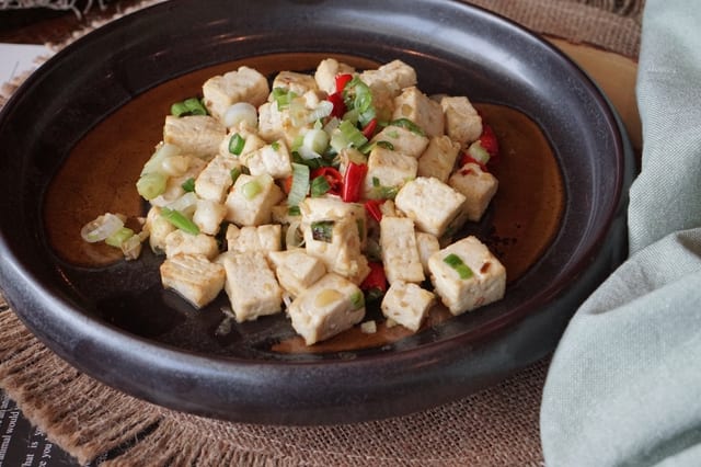 Ginger Chili Tofu.