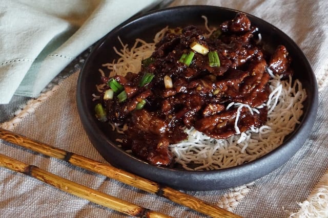 Mongolian Lunch.