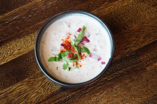 Mixed Veg Raita.