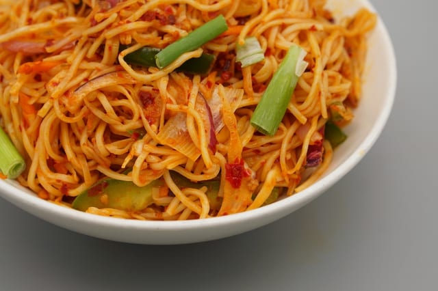 Chili Garlic Noodles.