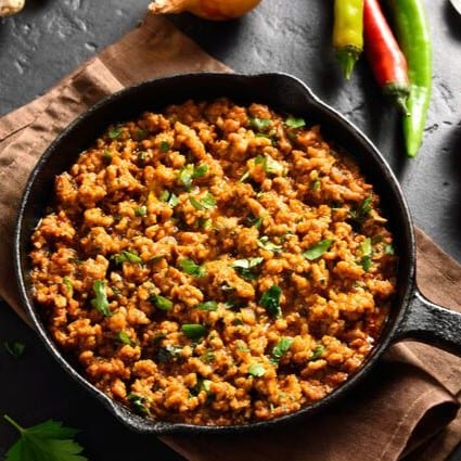 Veg Kheema Masala.
