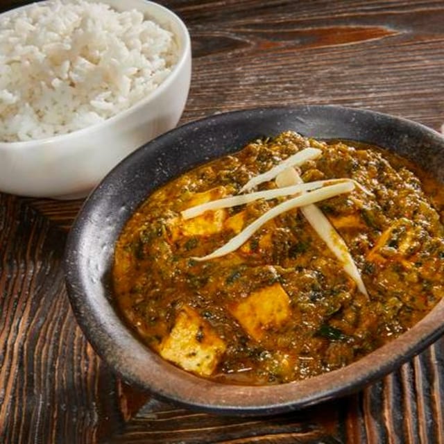 Saag Paneer.