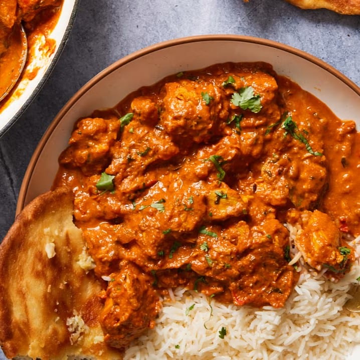 Chicken Seekh Masala (Indian Lunch).