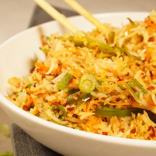 Burnt Garlic Chili Fried Rice