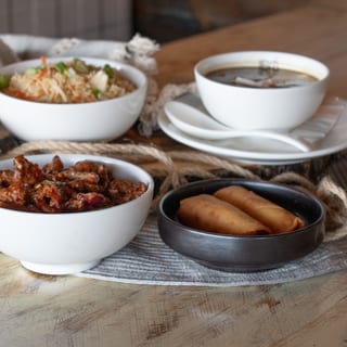 Chicken Manchurian Lunch