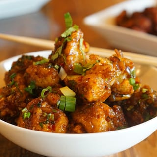 Cauliflower Manchurian Lunch
