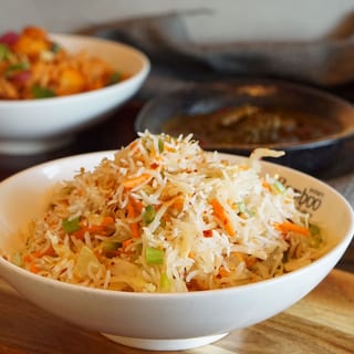 Burnt Garlic Chili Fried Rice