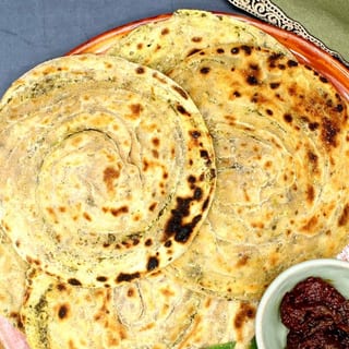 Pudina Paratha