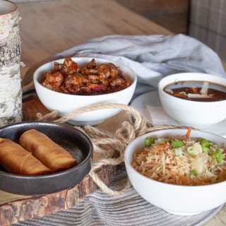 Lamb Hot Garlic Lunch